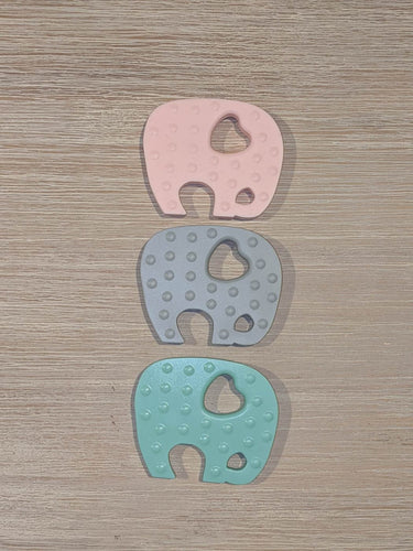 Silicone Elephant Baby Teether